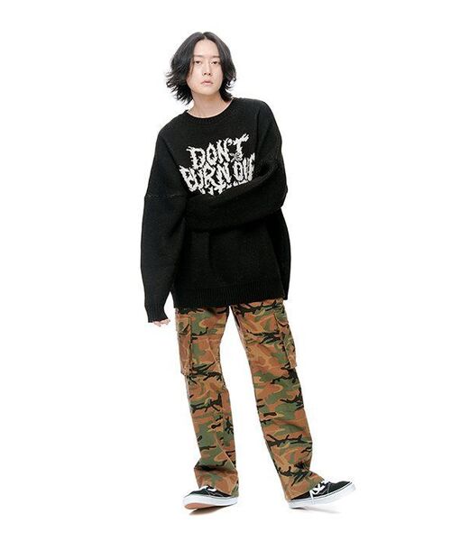 AJOBYAJO（アジョバイアジョ）の「[PBA] DBOF ウールニットセーター [BLACK]（ニット/セーター・レディース・その他・SMALL/X-LARGE/LARGE）」の9枚目の写真