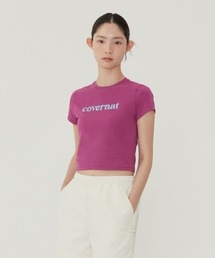 WOMAN BABY FIT TYPOGRAPHIC T-SHIRT