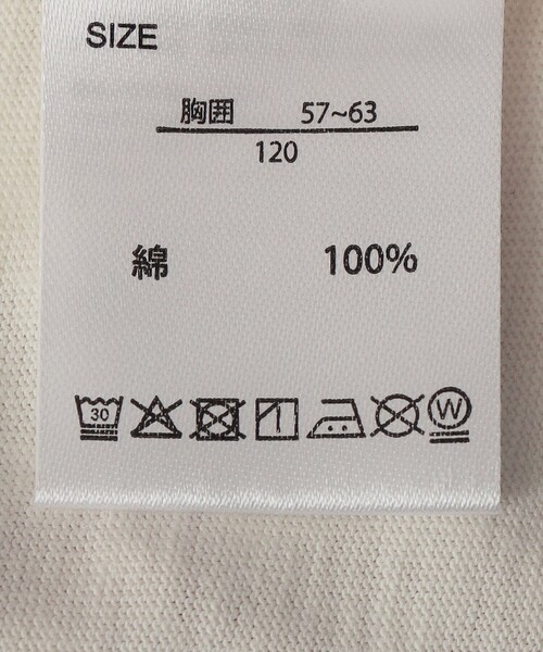 SHIPS any(シップス エニィ)の「FRUIT OF THE LOOM: PEANUTS プリント リンガー Tシャツ<KIDS>(Tシャツ/カットソー・キッズ・ホワイト/ホワイト系その他・120/140/150/130)」の10枚目の写真