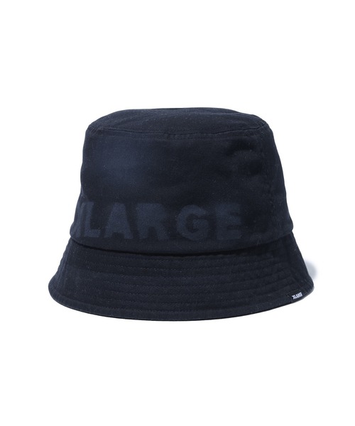 XLARGE（エクストララージ）の「FADED TWILL BUCKET HAT（ハット・メンズ・ブラック/グリーン・M/L）」の2枚目の写真