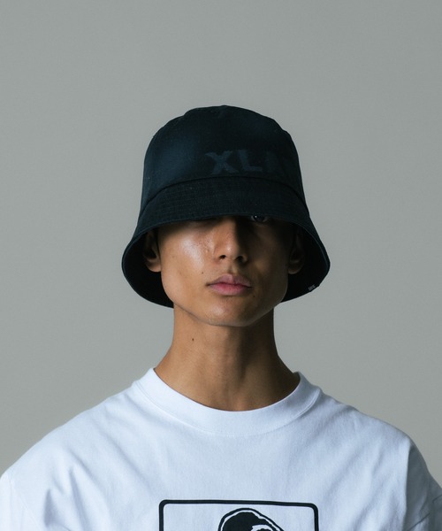 XLARGE（エクストララージ）の「FADED TWILL BUCKET HAT（ハット・メンズ・ブラック/グリーン・M/L）」の13枚目の写真