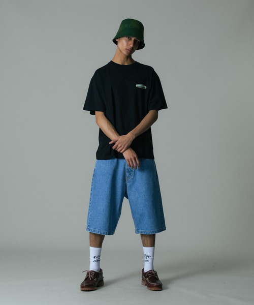 XLARGE（エクストララージ）の「FADED TWILL BUCKET HAT（ハット・メンズ・ブラック/グリーン・M/L）」の8枚目の写真
