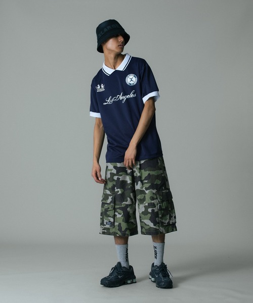 XLARGE（エクストララージ）の「FADED TWILL BUCKET HAT（ハット・メンズ・ブラック/グリーン・M/L）」の6枚目の写真