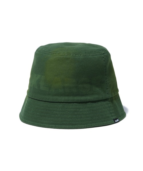 XLARGE（エクストララージ）の「FADED TWILL BUCKET HAT（ハット・メンズ・ブラック/グリーン・M/L）」の15枚目の写真