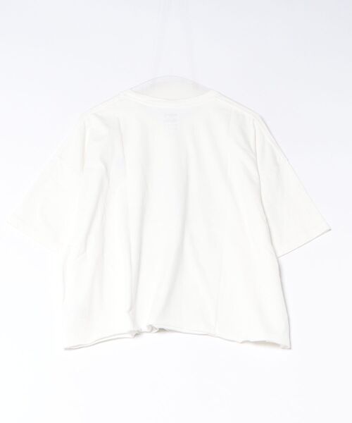 BILLABONG(ビラボン)の「BILLABONG/ビラボン 半袖 クロップドTシャツ SUN ECHOES WL CROPPED COOL DRY TEE BG01C209(Tシャツ/カットソー・レディース・ホワイト/スミクロ/ブルー・M)」の4枚目の写真