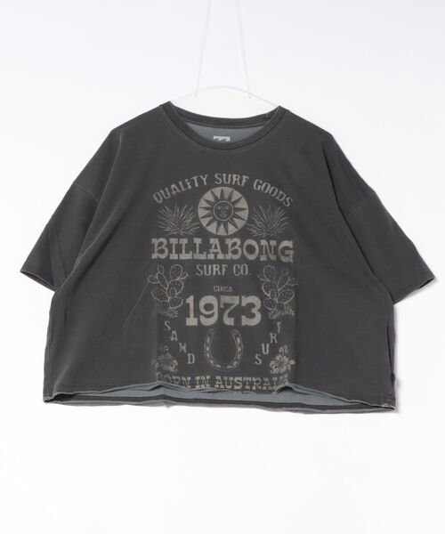 BILLABONG(ビラボン)の「BILLABONG/ビラボン 半袖 クロップドTシャツ SUN ECHOES WL CROPPED COOL DRY TEE BG01C209(Tシャツ/カットソー・レディース・ホワイト/スミクロ/ブルー・M)」の19枚目の写真