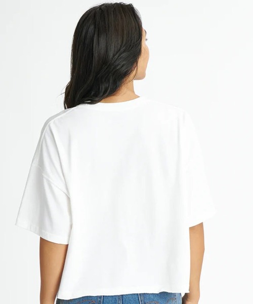 BILLABONG(ビラボン)の「BILLABONG/ビラボン 半袖 クロップドTシャツ SUN ECHOES WL CROPPED COOL DRY TEE BG01C209(Tシャツ/カットソー・レディース・ホワイト/スミクロ/ブルー・M)」の10枚目の写真