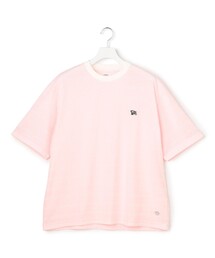 【UNISEX】ブルドッグワンポイント ボーダー Tシャツ