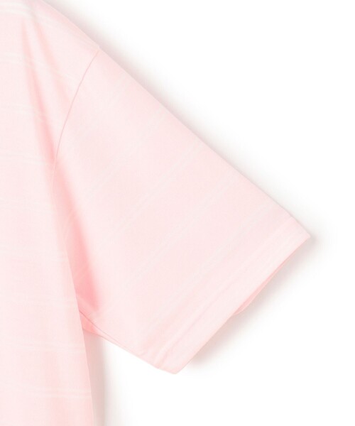 J.PRESS YORK STREET（ジェイプレスヨークストリート）の「【UNISEX】ブルドッグワンポイント ボーダー Tシャツ（Tシャツ/カットソー・メンズ・サックスブルー系1/ホワイト系1/ピンク系1/ネイビー系1・LARGE/MEDIUM/SMALL）」の7枚目の写真