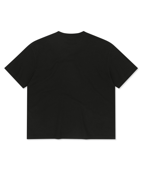 BROWNBREATH(ブラウンブレス)の「CROP TAG TEE - BLACK(Tシャツ/カットソー・メンズ・その他・X-LARGE/LARGE/MEDIUM/SMALL)」の3枚目の写真