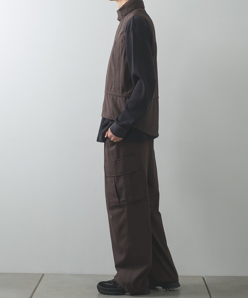 Product Twelve(プロダクトトゥエルブ)の「【Product Twelve/プロダクトトゥエルブ】All Weather Vest(ベスト・メンズ・ブラウン/ブラック・2)」の14枚目の写真