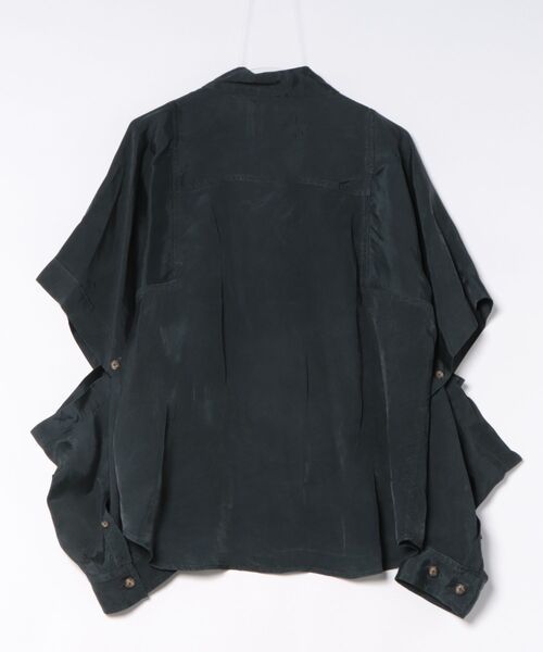 Vivienne Westwood(ヴィヴィアンウエストウッド)の「キュプラピグメントクロスカットアウトシャツ(シャツ/ブラウス・レディース・ライトブラウン/ブルー・FREE)」の3枚目の写真