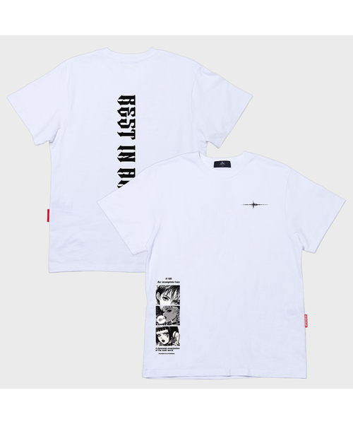 ARTISTWEAR（アーティストウェア）の「[ATW] ライフ半袖Tシャツ - 2COLOR（Tシャツ/カットソー・レディース・ホワイト/ブラック・LARGE/X-LARGE/2XL/4XL/SMALL/MEDIUM）」の2枚目の写真