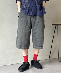 ダブルニーデニムクオーター