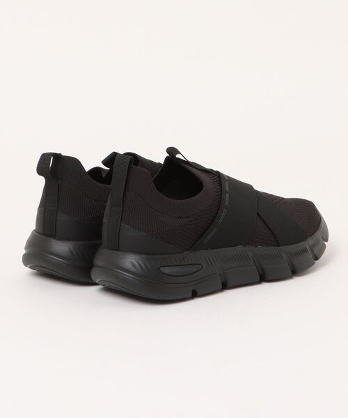adidas(アディダス)の「【adidas】CLOUDFOAM FLEX - ADAPT(スニーカー・レディース・ブラック×ブラック・23.0cm/23.5cm/24.0cm/24.5cm/25.0cm)」の3枚目の写真