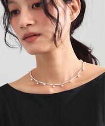 IENA 10K タンスイパール ネックレス 37cm（ネックレス）｜IENA