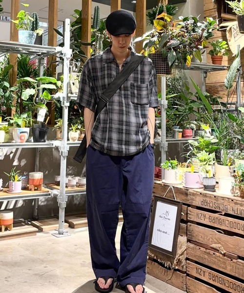 niko and...(ニコアンド)の「【ANDSEWN (アンドソーン)】ピグメントオーバーパンツ(その他パンツ・メンズ・ダークブルー/カーキ・LARGE/MEDIUM)」の18枚目の写真