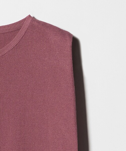 A DAY IN THE LIFE UNITED ARROWS（アデイインザライフユナイテッドアローズ）の「ハイツイスト ノースリーブニット ‐ウォッシャブル‐＜A DAY IN THE LIFE＞（ニット/セーター・レディース・ナチュラル/その他2/その他1/コバルトブルー/ピンク/ダークグレー・FREE）」の12枚目の写真