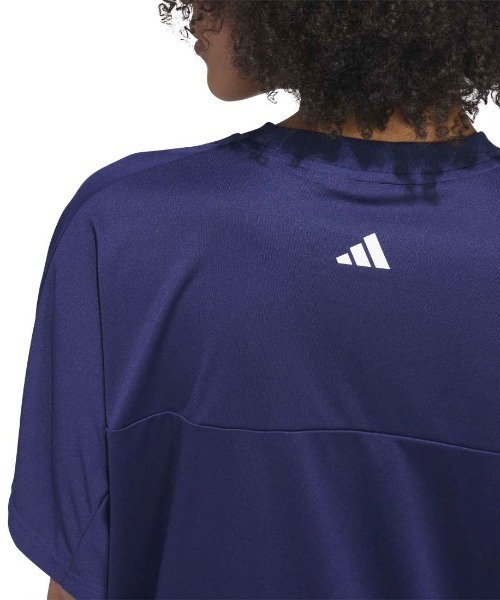adidas(アディダス)の「アディダス adidas SPORTYCHIC FLOWERS グラフィックTシャツ(Tシャツ/カットソー・レディース・ネイビー/ブラック・XL/L/M/S)」の6枚目の写真
