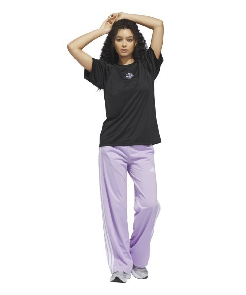 adidas(アディダス)の「アディダス adidas SPORTYCHIC FLOWERS グラフィックTシャツ(Tシャツ/カットソー・レディース・ネイビー/ブラック・XL/L/M/S)」の8枚目の写真