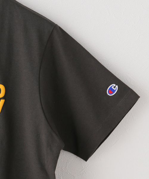 Champion（チャンピオン）の「Champion /チャンピオン SHORT SLEEVE T-SHIRT2（Tシャツ/カットソー・レディース・ホワイト/ブルー/ブラック・LARGE/MEDIUM）」の11枚目の写真
