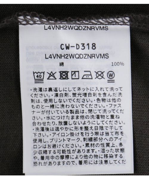 Champion（チャンピオン）の「Champion /チャンピオン SHORT SLEEVE T-SHIRT2（Tシャツ/カットソー・レディース・ホワイト/ブルー/ブラック・LARGE/MEDIUM）」の9枚目の写真