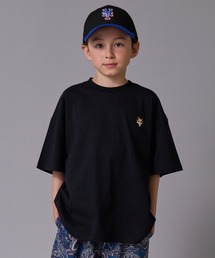 PAIRMANON STREET（ペアマノンストリート）の「【90-160cm】【綿100%】アニマルワンポイント刺繍半袖T【PAIRMANON STREET】（Tシャツ/カットソー）」