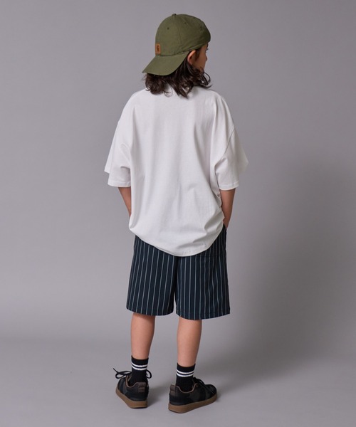 PAIRMANON STREET(ペアマノンストリート)の「【90-160cm】【綿100%】アニマルワンポイント刺繍半袖T【PAIRMANON STREET】(Tシャツ/カットソー・キッズ・ホワイト/ホワイト系その他/ライトグレー/グリーン/パープル/ブラック・100/110/120/130/140/150/160/90)」の12枚目の写真