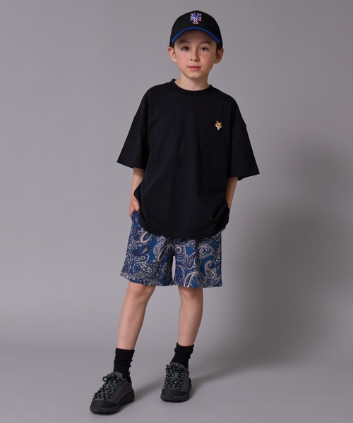 PAIRMANON STREET(ペアマノンストリート)の「【90-160cm】【綿100%】アニマルワンポイント刺繍半袖T【PAIRMANON STREET】(Tシャツ/カットソー・キッズ・ホワイト/ホワイト系その他/ライトグレー/グリーン/パープル/ブラック・100/110/120/130/140/150/160/90)」の18枚目の写真