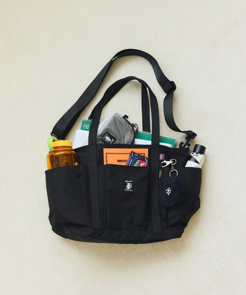 COBMASTER(コブマスター)の「Cobmaster × FREAK'S STORE/コブマスター × フリークスストア 別注4WAY DESERT TOTE(トートバッグ・レディース・ブラック・ONE SIZE)」の19枚目の写真