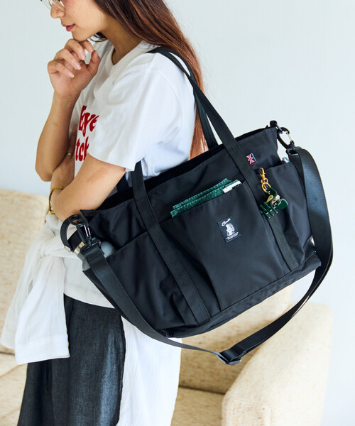 COBMASTER(コブマスター)の「Cobmaster × FREAK'S STORE/コブマスター × フリークスストア 別注4WAY DESERT TOTE(トートバッグ・レディース・ブラック・ONE SIZE)」の13枚目の写真