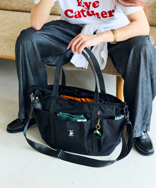COBMASTER(コブマスター)の「Cobmaster × FREAK'S STORE/コブマスター × フリークスストア 別注4WAY DESERT TOTE(トートバッグ・レディース・ブラック・ONE SIZE)」の10枚目の写真