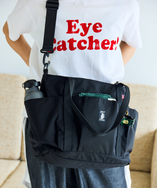 COBMASTER(コブマスター)の「Cobmaster × FREAK'S STORE/コブマスター × フリークスストア 別注4WAY DESERT TOTE(トートバッグ・レディース・ブラック・ONE SIZE)」の9枚目の写真