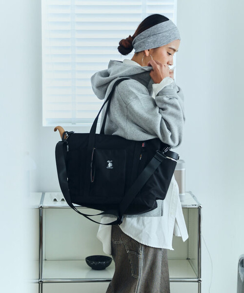 COBMASTER(コブマスター)の「Cobmaster × FREAK'S STORE/コブマスター × フリークスストア 別注4WAY DESERT TOTE(トートバッグ・レディース・ブラック・ONE SIZE)」の17枚目の写真