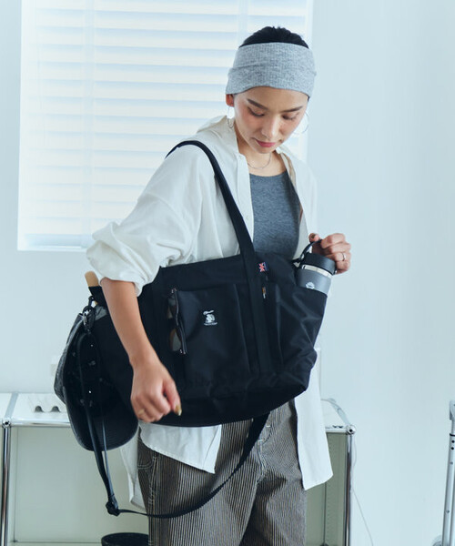 COBMASTER(コブマスター)の「Cobmaster × FREAK'S STORE/コブマスター × フリークスストア 別注4WAY DESERT TOTE(トートバッグ・レディース・ブラック・ONE SIZE)」の16枚目の写真