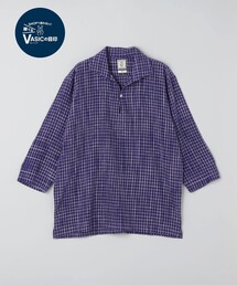 SHIPS: KHADI 7スリーブ カプリ シャツ