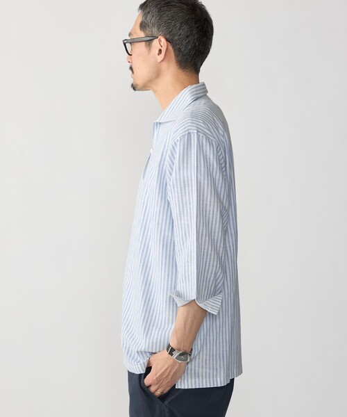 SHIPS(シップス)の「SHIPS: KHADI 7スリーブ カプリ シャツ(シャツ/ブラウス・メンズ・ライトブルー/レッド/ネイビー/ワイン・SMALL/X-LARGE/LARGE/MEDIUM)」の13枚目の写真