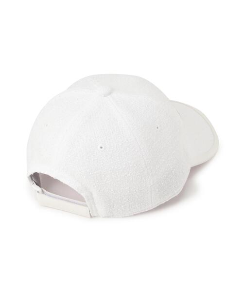 New Balance Golf(ニューバランスゴルフ)の「【new balance golf】サマーツイード 6パネルキャップ (WOMENS)(キャップ・レディース・ホワイト/ブラック・FREE)」の8枚目の写真
