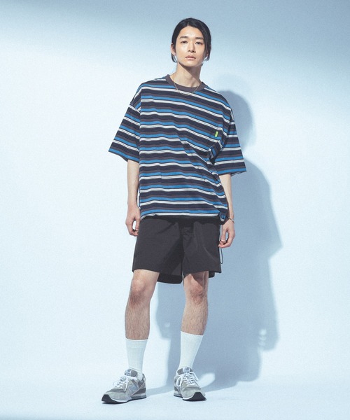 Kappa(カッパ)の「≪Kappa×and ST ウェルネスクラブ≫シンプルロゴショートパンツ(その他パンツ・レディース・チャコールグレー/ブラウン/ライトブルー/グリーン・LARGE/MEDIUM/SMALL)」の5枚目の写真