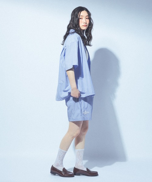 Kappa(カッパ)の「≪Kappa×and ST ウェルネスクラブ≫シンプルロゴショートパンツ(その他パンツ・レディース・チャコールグレー/ブラウン/ライトブルー/グリーン・LARGE/MEDIUM/SMALL)」の16枚目の写真