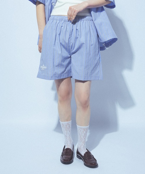 Kappa(カッパ)の「≪Kappa×and ST ウェルネスクラブ≫シンプルロゴショートパンツ(その他パンツ・レディース・チャコールグレー/ブラウン/ライトブルー/グリーン・LARGE/MEDIUM/SMALL)」の21枚目の写真
