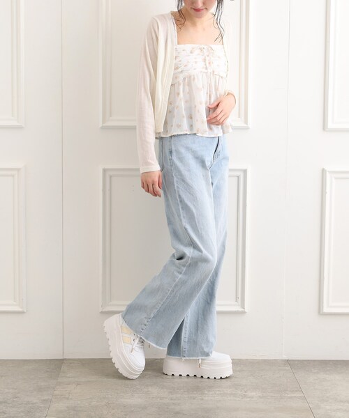 ESPERANZA(エスペランサ)の「ラメライン厚底スニーカー(スニーカー・レディース・ブラック/ピンク系/ホワイト/イエロー/ブルー・M/S/L/LL)」の10枚目の写真