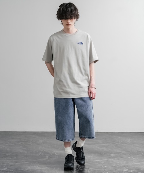 THE NORTH FACE(ザノースフェイス)の「日本未展開モデル THE NORTH FACE WHITE LABEL HALF DOME S/S R/TEE 接触冷感バックプリント半袖Tシャツ(Tシャツ/カットソー・メンズ・ブルー/ピンク/ライトグレー/ブラック/ホワイト・XL/L/M)」の7枚目の写真
