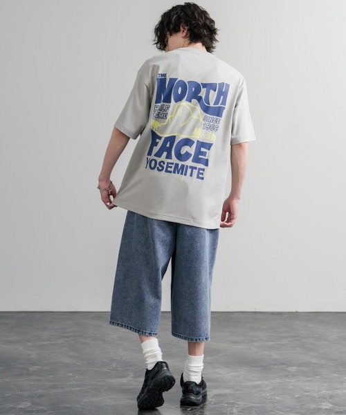 THE NORTH FACE(ザノースフェイス)の「日本未展開モデル THE NORTH FACE WHITE LABEL HALF DOME S/S R/TEE 接触冷感バックプリント半袖Tシャツ(Tシャツ/カットソー・メンズ・ブルー/ピンク/ライトグレー/ブラック/ホワイト・XL/L/M)」の8枚目の写真