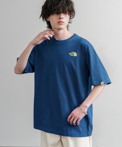 THE NORTH FACE(ザノースフェイス)の「日本未展開モデル THE NORTH FACE WHITE LABEL HALF DOME S/S R/TEE 接触冷感バックプリント半袖Tシャツ(Tシャツ/カットソー・メンズ・ブルー/ピンク/ライトグレー/ブラック/ホワイト・XL/L/M)」の9枚目の写真