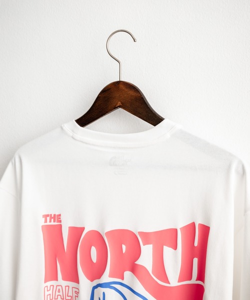 THE NORTH FACE(ザノースフェイス)の「日本未展開モデル THE NORTH FACE WHITE LABEL HALF DOME S/S R/TEE 接触冷感バックプリント半袖Tシャツ(Tシャツ/カットソー・メンズ・ブルー/ピンク/ライトグレー/ブラック/ホワイト・XL/L/M)」の22枚目の写真