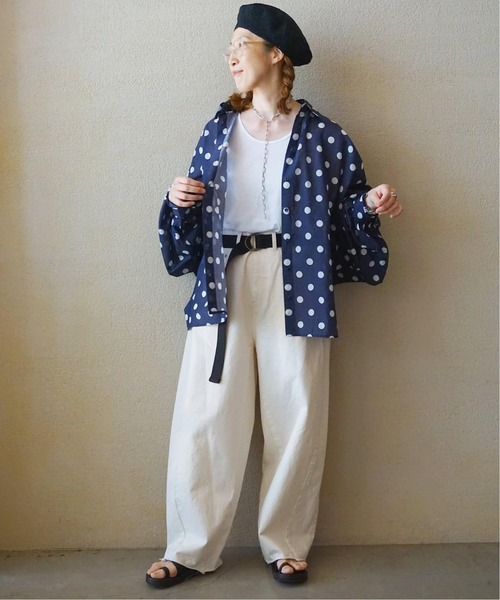 JOURNAL STANDARD LUXE(ジャーナルスタンダード ラックス)の「ヴィンテージヘリンボン スウィッチパンツ(その他パンツ・レディース・アイボリー・MEDIUM/SMALL)」の7枚目の写真