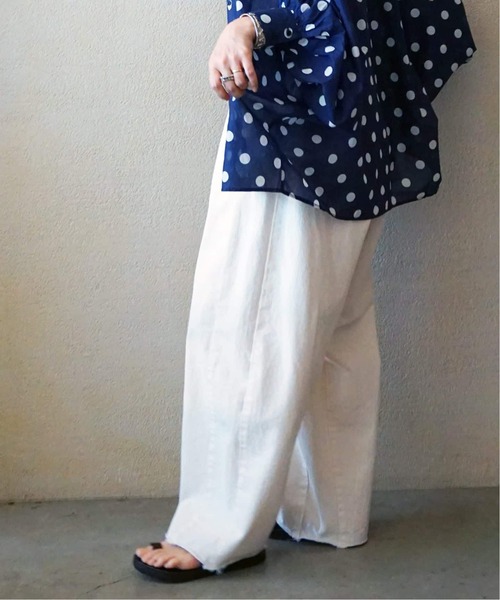 JOURNAL STANDARD LUXE(ジャーナルスタンダード ラックス)の「ヴィンテージヘリンボン スウィッチパンツ(その他パンツ・レディース・アイボリー・MEDIUM/SMALL)」の8枚目の写真