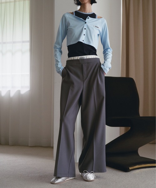 SOEMIN(ソミン)の「Short cardigan/ショートカーディガン(カーディガン/ボレロ・レディース・ホワイト/ブラック/ブルー/ピンク・FREE)」の20枚目の写真