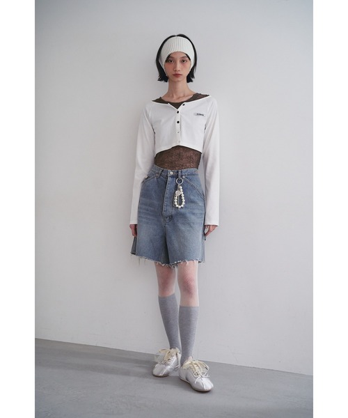 SOEMIN(ソミン)の「Short cardigan/ショートカーディガン(カーディガン/ボレロ・レディース・ホワイト/ブラック/ブルー/ピンク・FREE)」の22枚目の写真